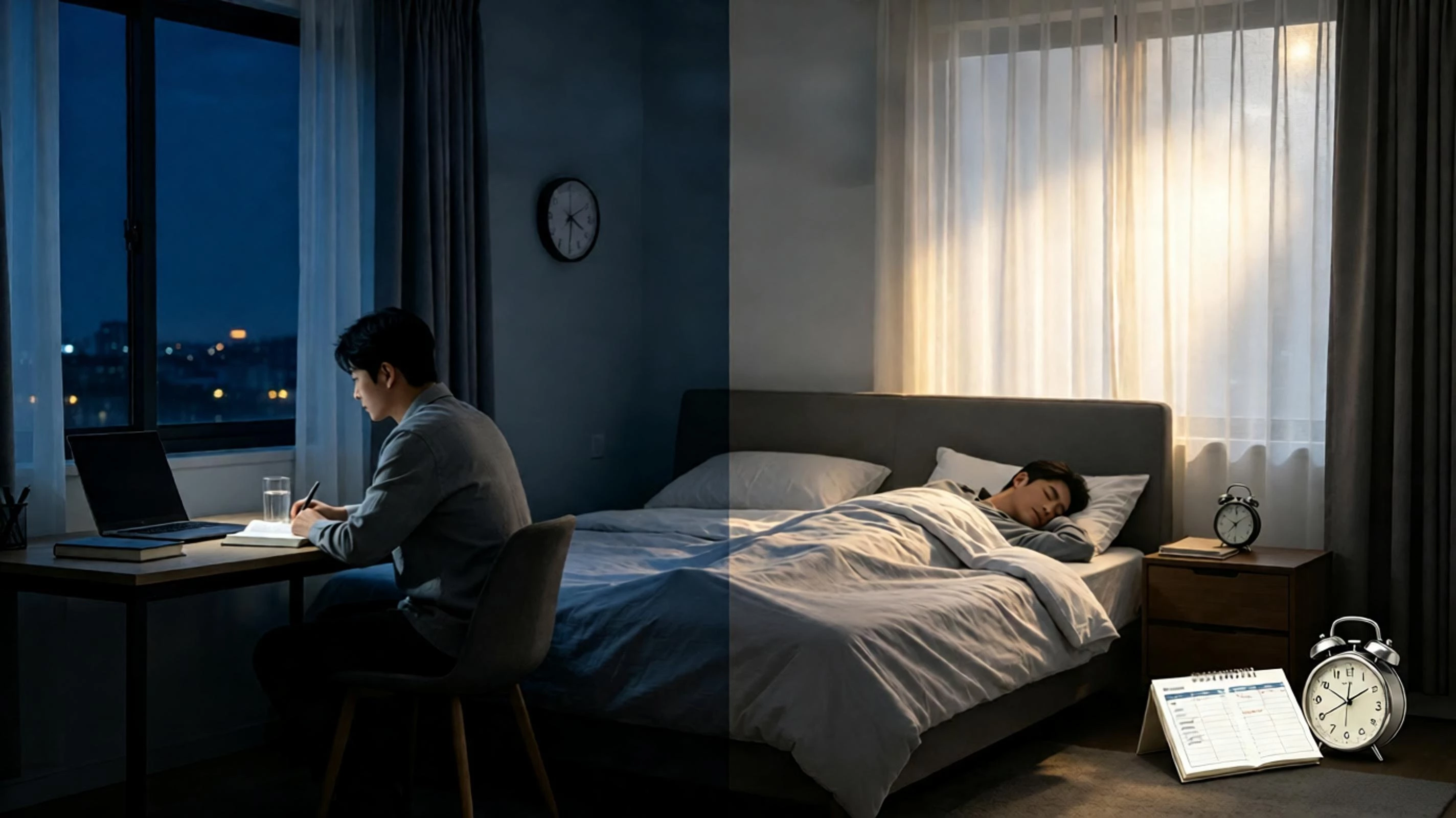 晚睡晚起算不算熬夜？