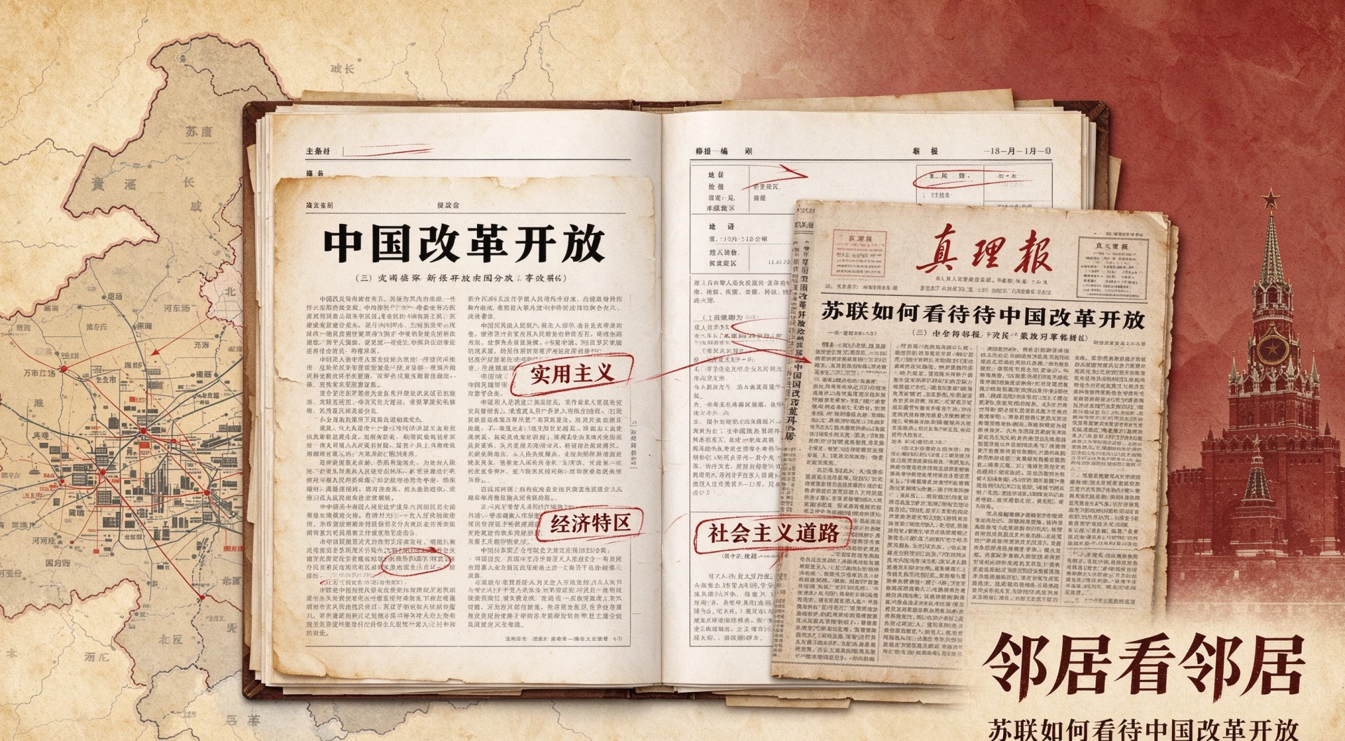 对于中国的改革开放，当年的苏联是怎么看待的？